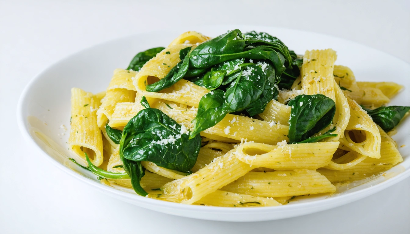 pasta e spinaci